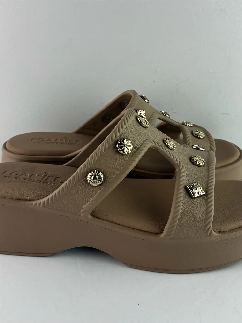 Foamies by Skechers Rave It Girl Beaded Slide Sandals - Picture 5 of 8